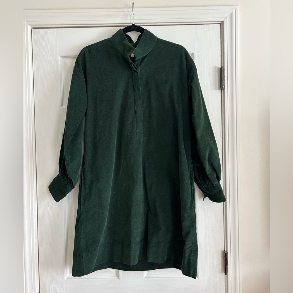 Ann Mashburn Popover green dress size small